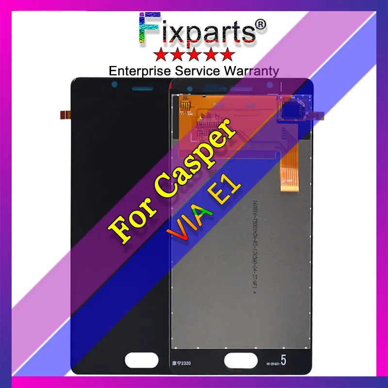 

New For Casper Via E1 LCD Display Touch Screen Digitizer Assembly Replacement 100% Tested For Casper Via E1 LCD Free Shopping