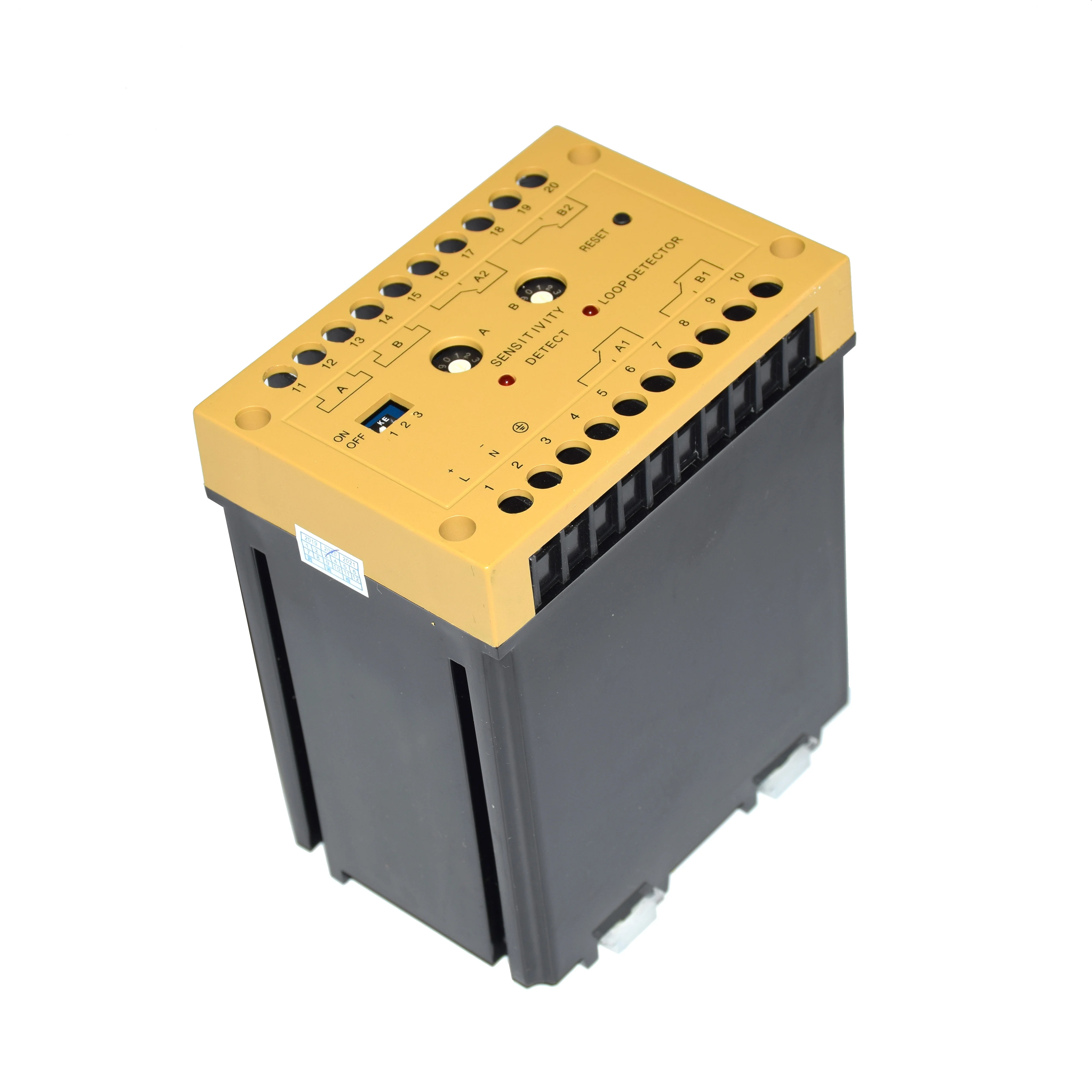 Транспортный Индуктивный 2 канала детектор петли автомобиля DLD-600 AC220V 110V для