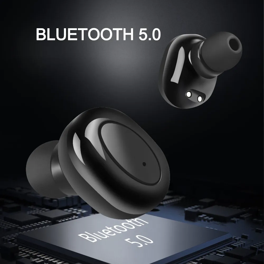 Светодиодный Дисплей наушники-вкладыши TWS Bluetooth 5 0 наушники с микрофоном