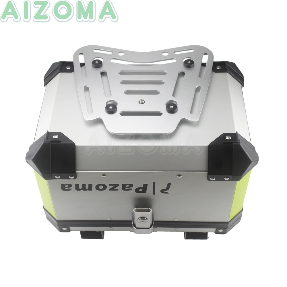 Алюминиевый чехол с замком для уличного велосипеда и мотоцикла 45-литровый