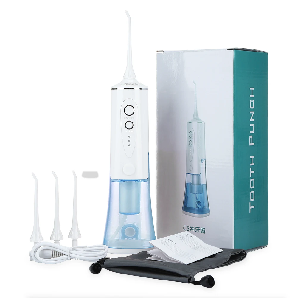 

Cordless Water Flosser Water Dental Flosser for Teeth Portable Oral Irrigator 200ml Rechargeable IPX7 Waterproof Teeth Cleaner