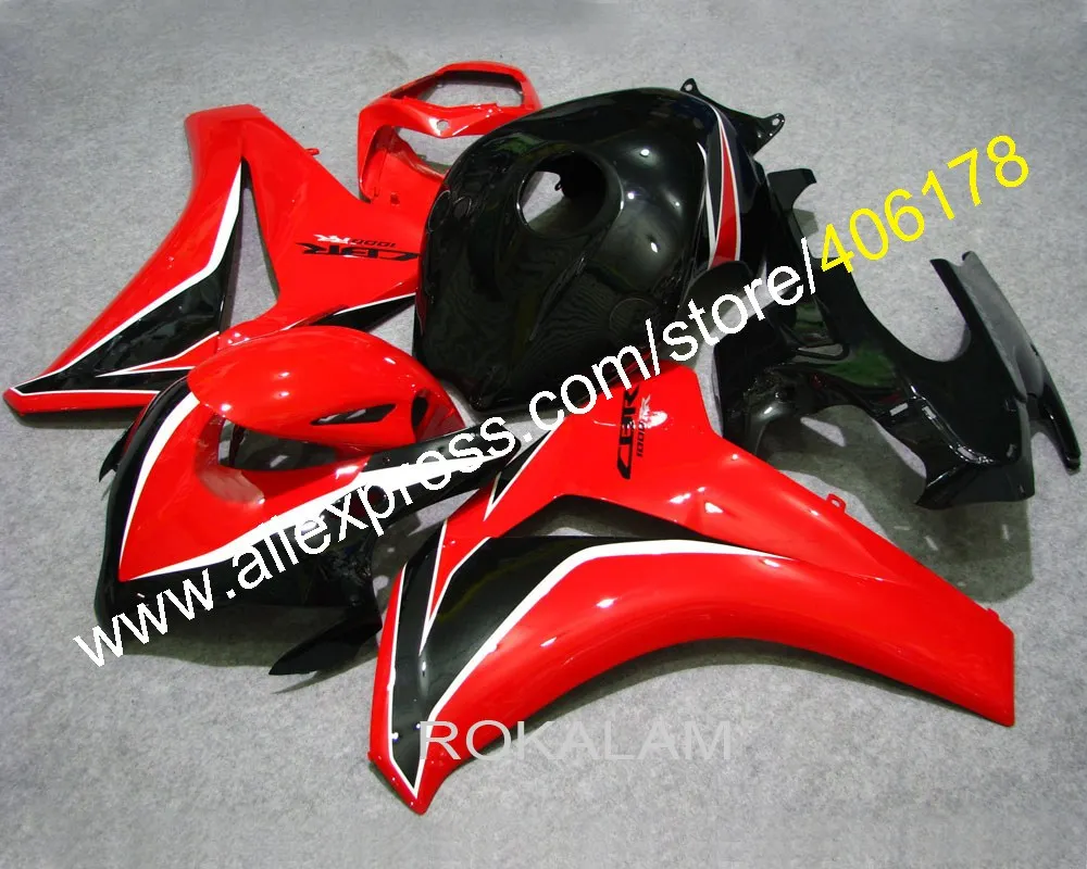 08 09 10 11 для CBR1000RR 1000RR Fireblade 2008 2009 2010 2011 красный черный Сменные обтекатели мотоцикла