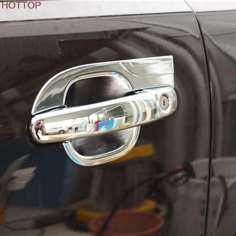 Аксессуары для Ford Everest 2016 2017 хромированная чаша из АБС пластика/крышка дверной