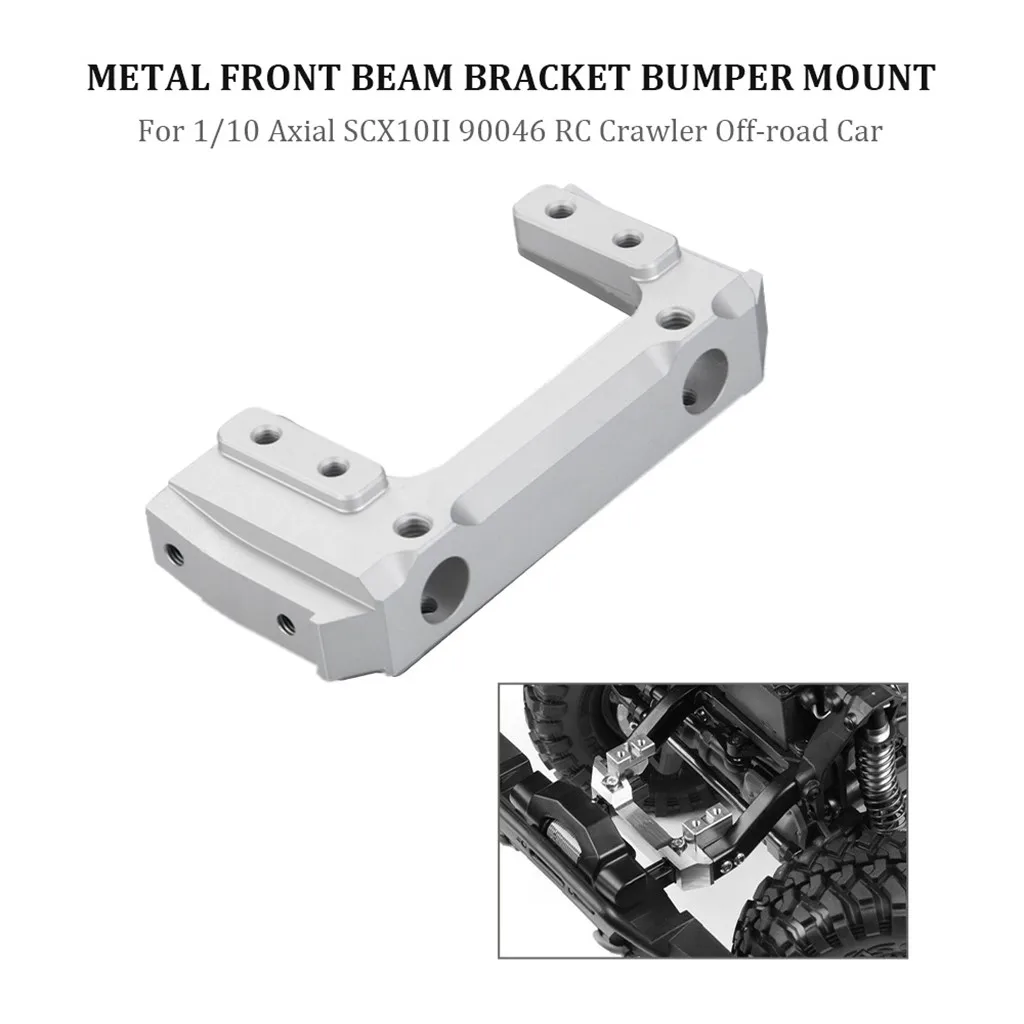 

RC Car Front Bumper Mount for 1/10 Axial SCX10II 90046 RC Rock Crawler Parts