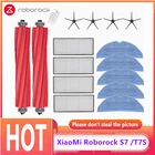 Запчасти для пылесоса XiaoMi Roborock T7S S7, фильтр НЕРА, основная щетка, насадка на швабру, тканевая боковая щетка