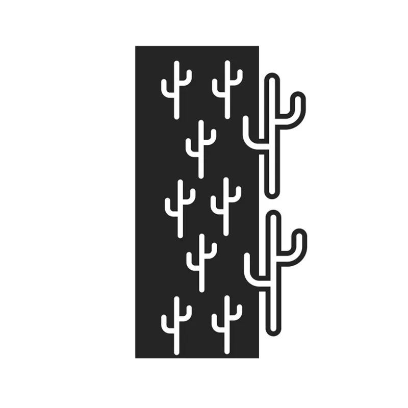 Eastshape Cactus Border Metal Cutting Dies Rectangle Stencils for DIY Scrapbooking Embossing Paper Cards Die Photo Album Making | Дом и сад