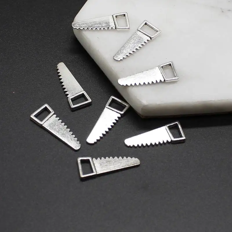 12 шт. DIY ручной работы винтажные аксессуары из цинкового сплава 24*9 мм инструменты