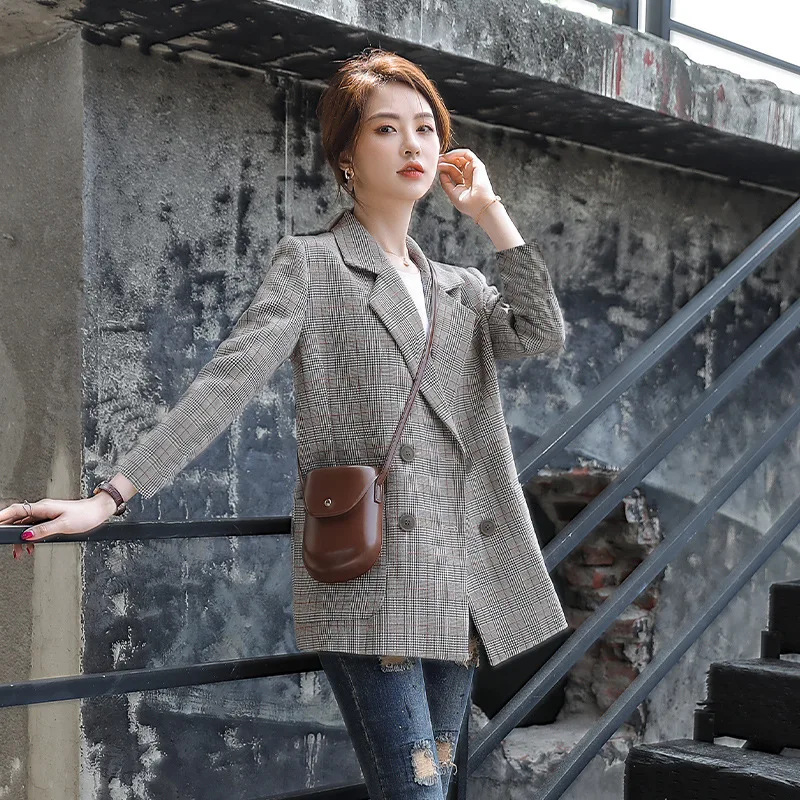 Высококачественная Свободная Женская куртка новый темпераментный женский