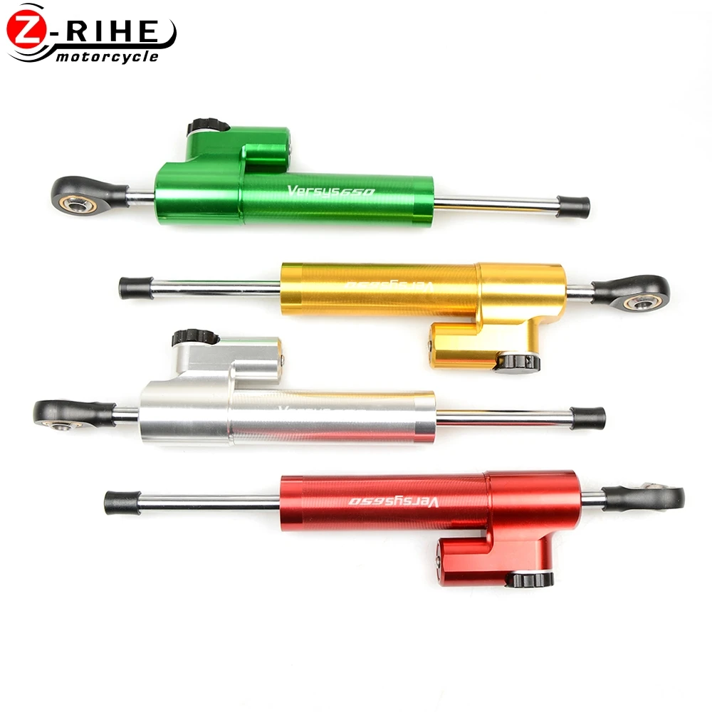 

Motorcycle Accessories For KAWASAKI Versys 650 Lt 1000 300 400 2019 2020 21+Damper Stabilizer Steering Safety Control Motorbike