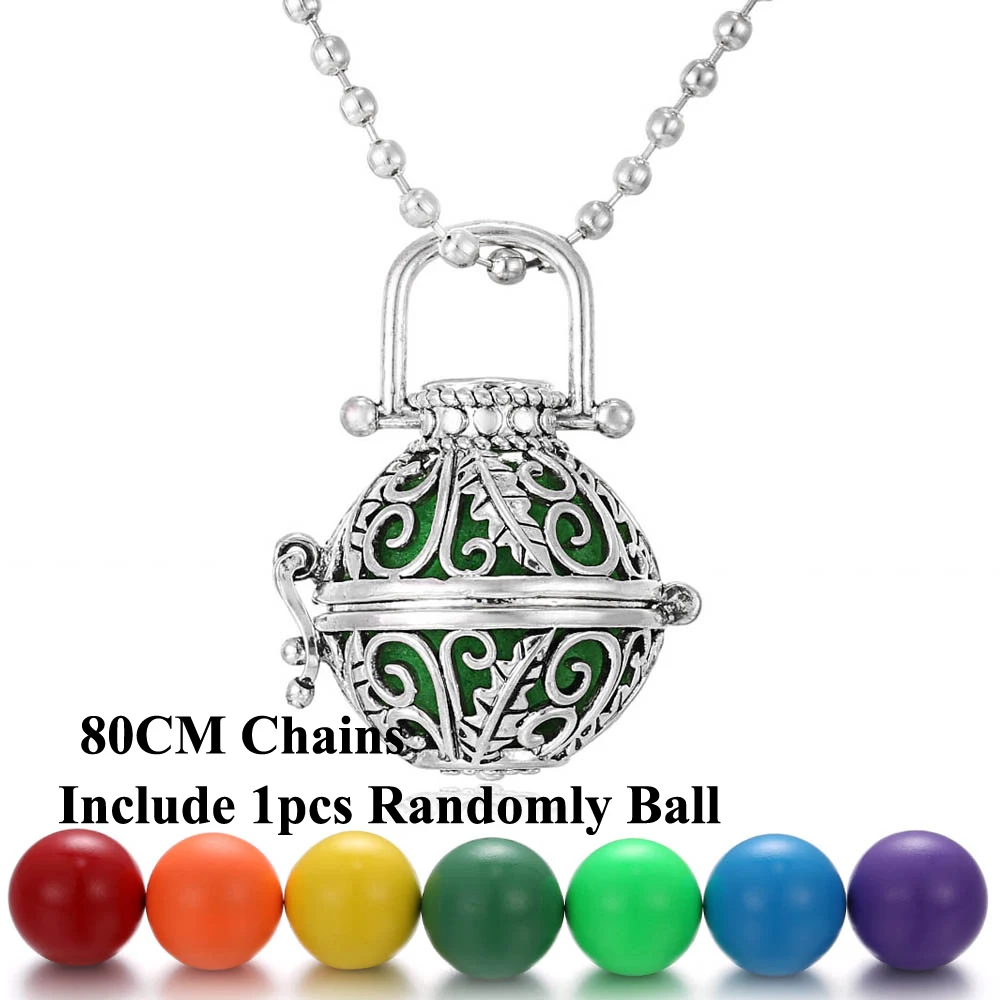 16 мм многоцветный Музыкальный шар Ангел гармония вызывающий ароматерапия полые