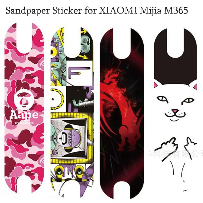 Самодельные противоскользящие наклейки на педаль скутера для XIAOMI M365 1S лента ног