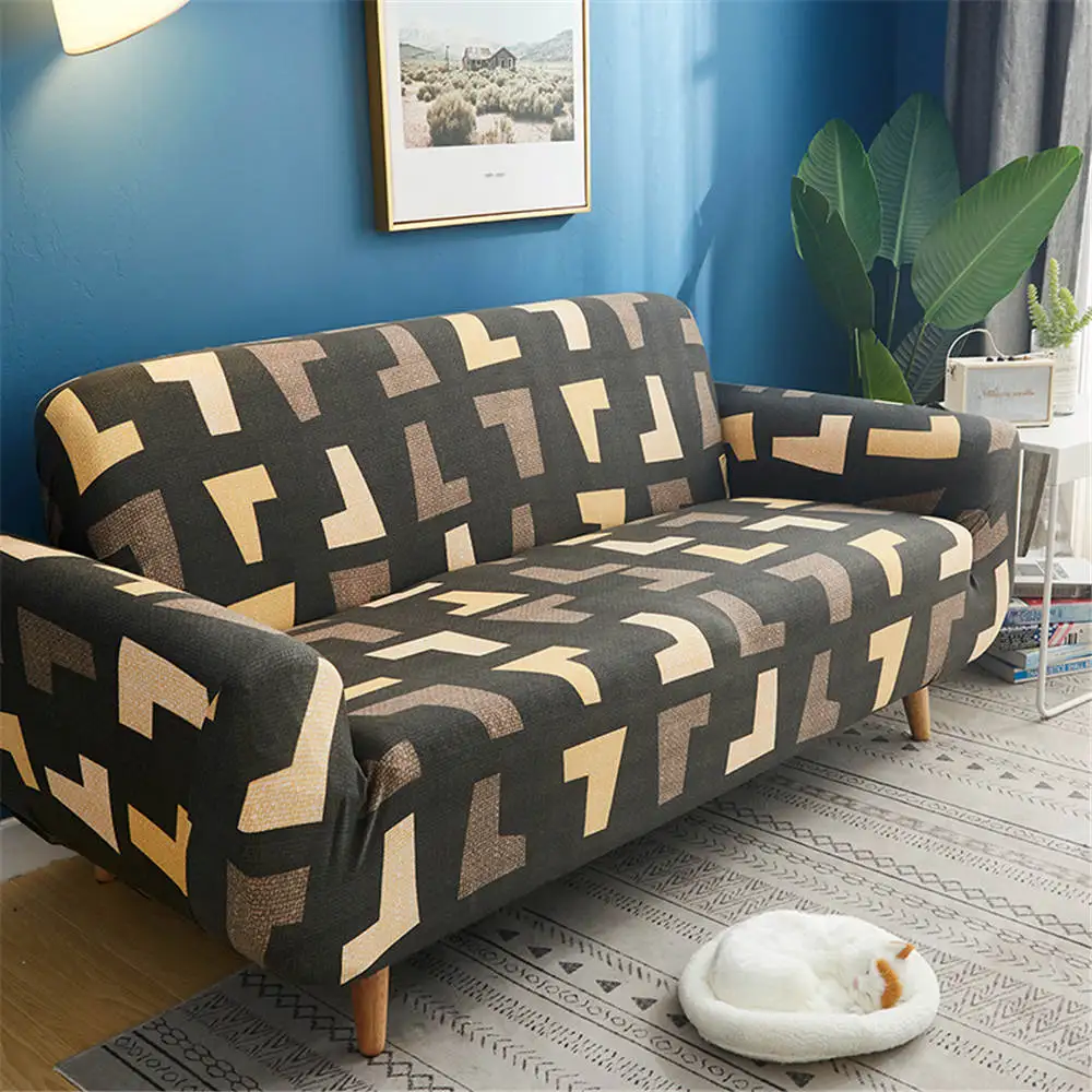 European Style sofa covers for living room with sheet pillow Winter warm super soft corner cover of Furniture Protector | Дом и сад