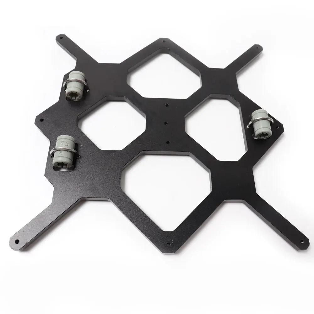 Y каретная пластина черного цвета Reprap Prusa i3 MK3 алюминиевая опорная решетка для DIY 3d
