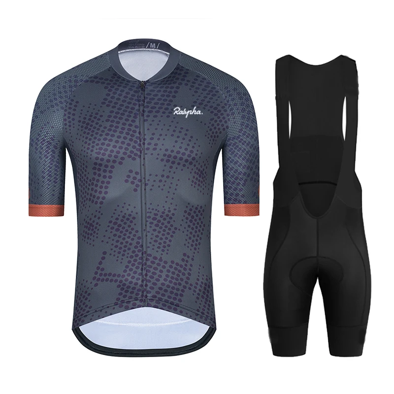 

2021 New Summer Cycling Jersey Ciclismo Ropa Hombre 19D Gel Bike Bib Shorts Sets Ralvpha Bib Shorts Bike Uniform Triathlon Kit