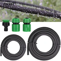 id 12mm od 16mm garden soaker watering hose 7 5m 15m porous irrigation tubing hose permeable pipe w additional hose connectors