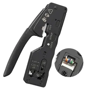 Network Cable Crimper RJ45 Crimp Tool Cutter Stripper for Rj45 Cat7
Cat6 Cat5 Rj11 Rj12 Connector Crimper Pliers hot