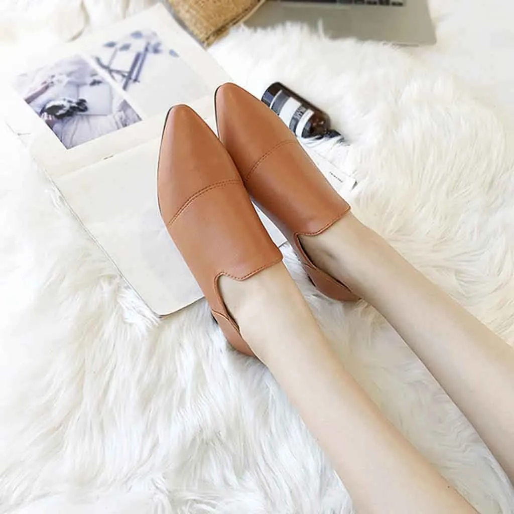 

Pumps Women Shoes Female Pointed Toe With Low Heel For Girls Solid Single Shoes Mujer Leisure Ladies Spring Shoes 2.DEC18