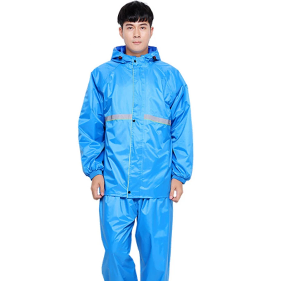 Желтый дождевик штаны для взрослых верховой езды непромокаемые куртки