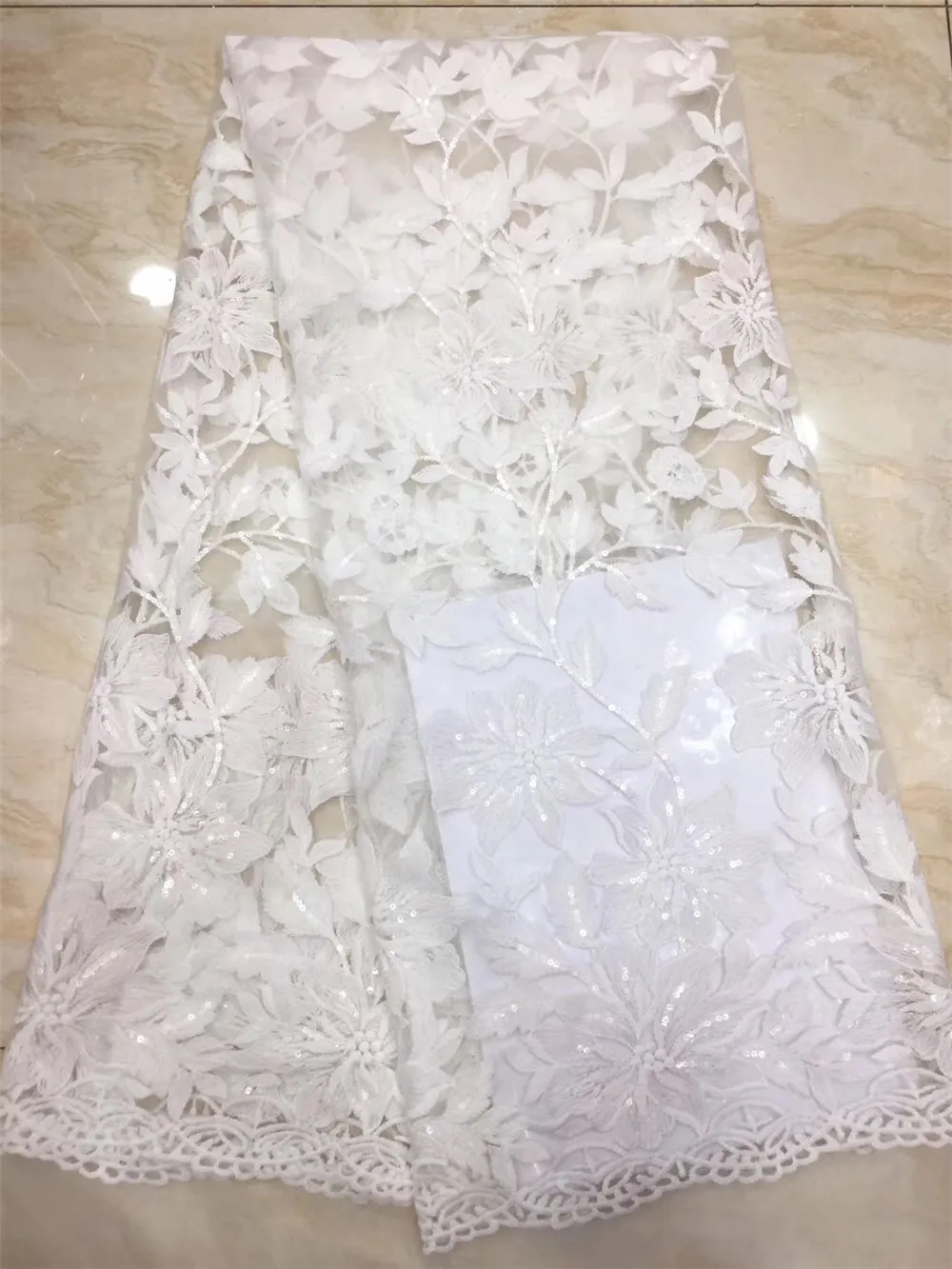 African Net Sequins Laces 5yard Latest Nigerian 2019 Baby Pink Sequin Fabric For Sewing Dress Tulle Lace X8 | Дом и сад