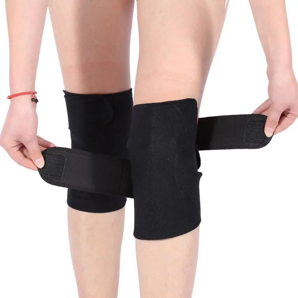 

1Pair Self Heating Knee Pad Magnetic Therapy Kneepad Pain Relief Arthritis Brace Support Tourmaline Patella Knee Posture Correct