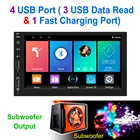 2 Din универсальный автомобиль Andriod радио GPS для Nissan Kia Toyota Hyundai пассарт поло 7 дюймов головное устройство 2Din мультимедийный видеоплеер