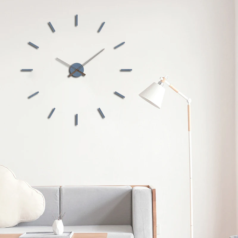 3D DIY настенные часы новый дизайн Современные часы-наклейка отточить украшения