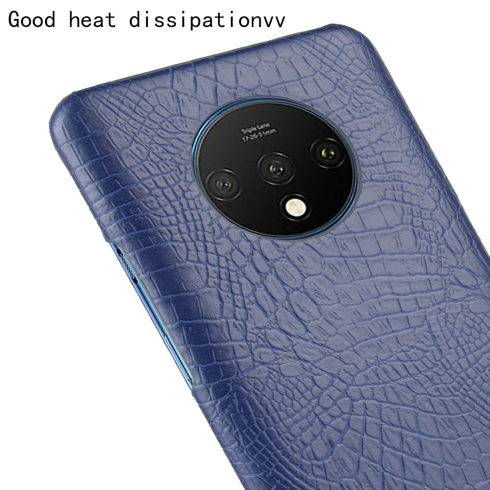 OnePlus 7 T чехол One Plus Роскошная искусственная кожа крокодиловая и для t 1 + телефона s |