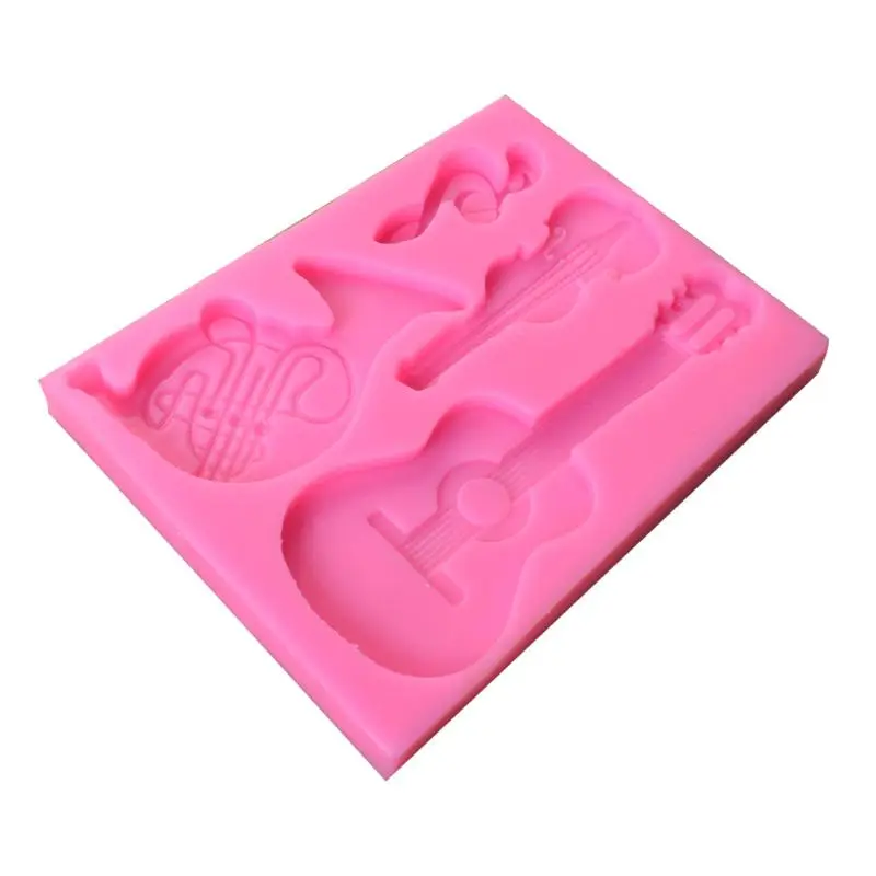 Музыкальные инструменты ручной работы форма для гитары из смолы брелок в форме