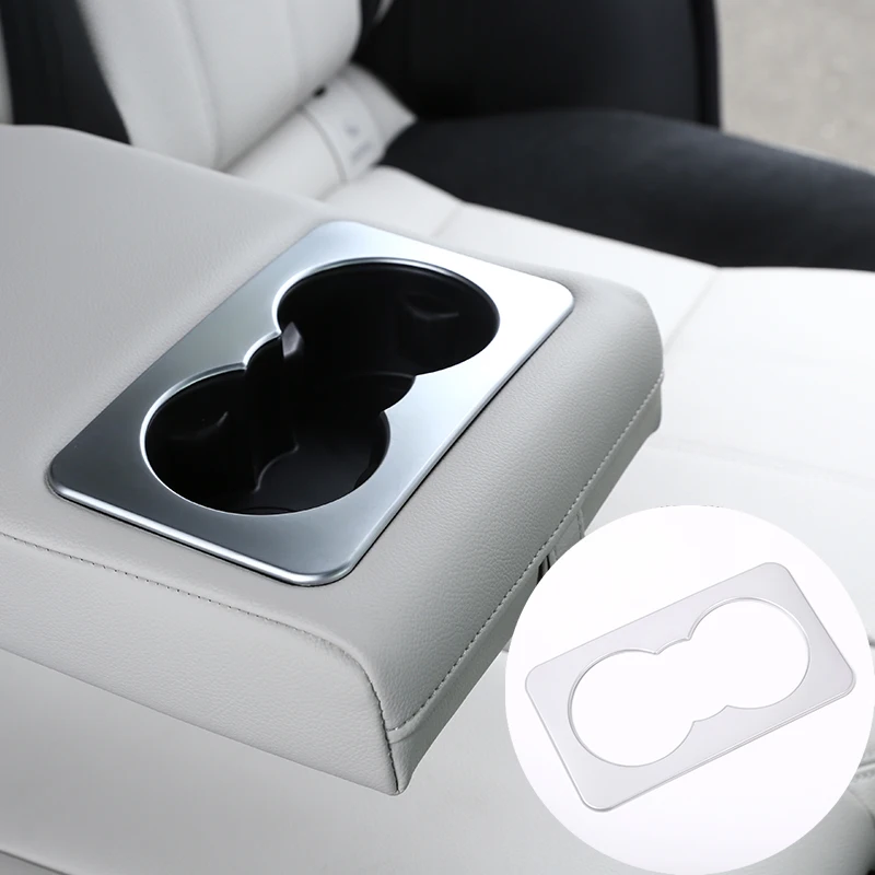 Автомобильный держатель для стакана заднего ряда из хромированного АБС