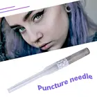 Многофункциональная одноразовая игла для пирсинга, горячая Распродажа, безопасные ювелирные изделия из нержавеющей стали для тела, катетер для пирсинга, инструменты, аксессуары для татуировок