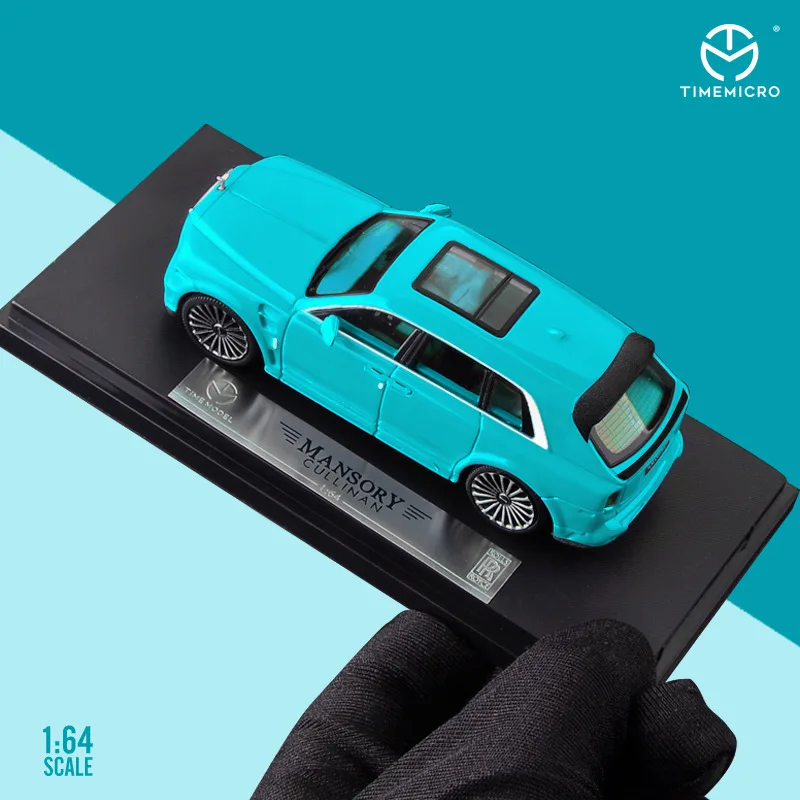 Pаспродажа Модель автомобиля Timemicro 1:64 Rolls-Royce Cullinan Tiffany Blue Pаспродажа Модель автомобиля Timemicro 1:64 Rolls-Royce Cullinan Tiffany Blue