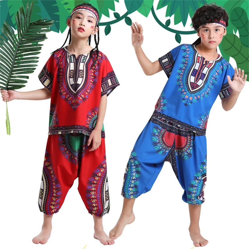 100-180CM African Clothes 2022 Fashion Adult Kids Dashiki Boy Girl Family African Dresses for Women Men Set Plus Robe Africaine