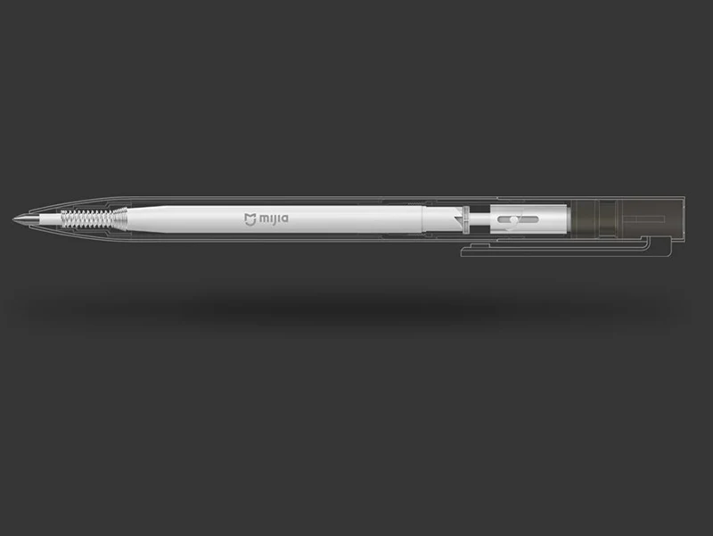 Ручка гелевая Xiaomi Metallo синие и черные чернила 0 5 мм | Канцтовары для офиса дома
