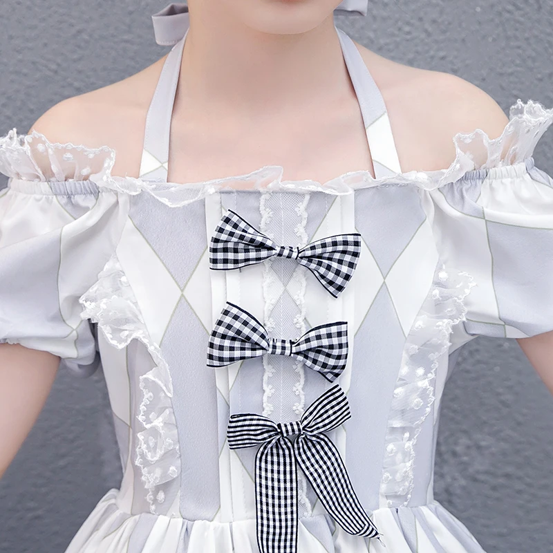 

Flower Girls Dresses Illusion Off The Shoulder Short Boat Neck Ruched Lace Ball Gown Knee-Length Kids Party Princess Skirt D368