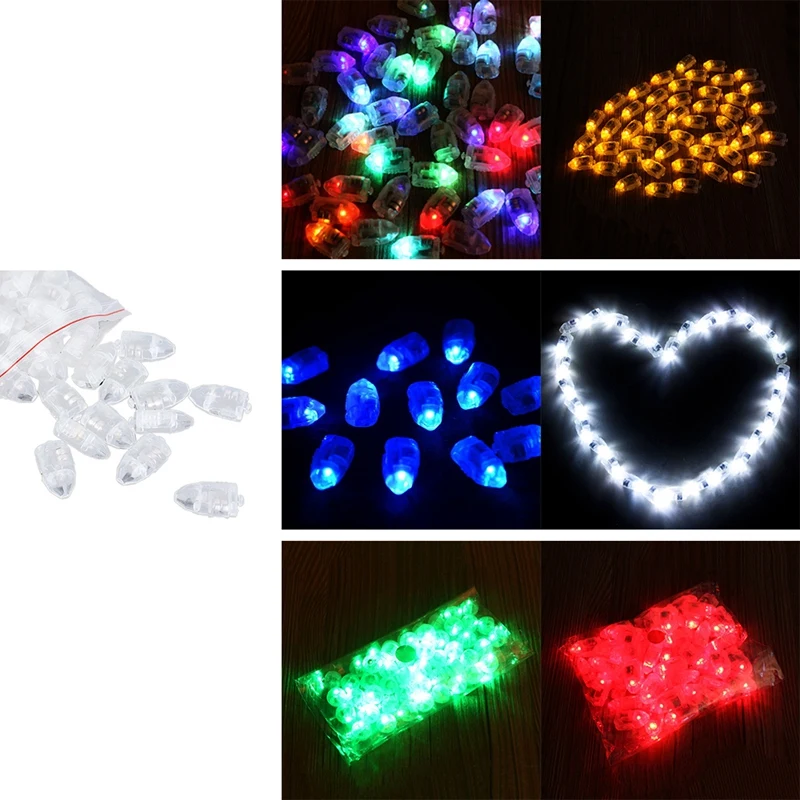 

50Pcs Led Ball Lamps Balloon Lights Fairy Lights Moon Starry String Lights for Home Wedding Party Decoration