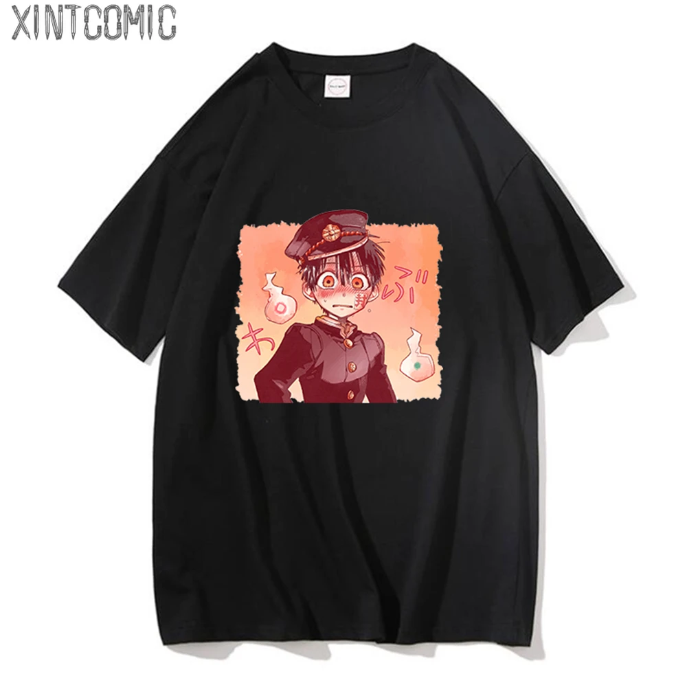 Модная футболка с рисунком аниме Ханако кун в стиле унитаза летняя для мужчин и