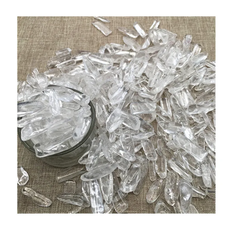 

Natural Clear Quartz Chips Crystal Spiritual Gravels For Decoration