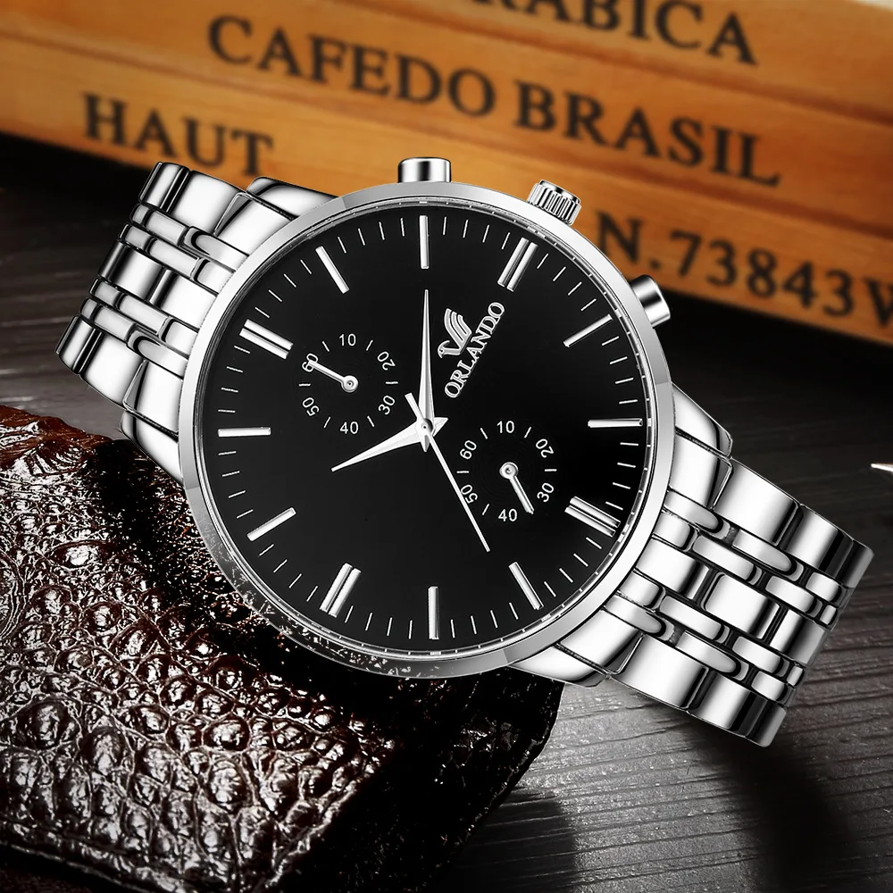 watch men for curren men's male relogio erkek kol saati Men's luxury stainless steel |