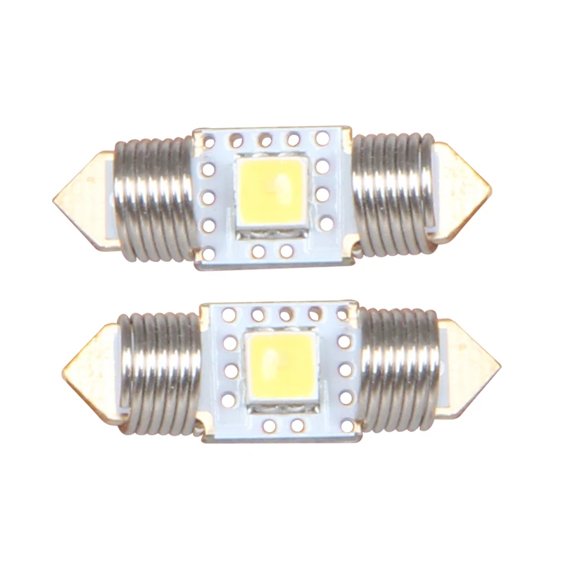 Лучшая цена автомобильные аксессуары 12 SMD COB Светодиодный белый светильник