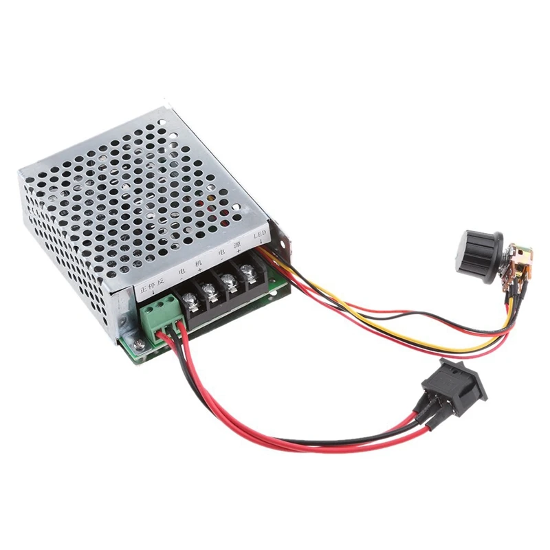 

110V / 220V to DC 48V 8.3A 400W Voltage Converter with 10-50V 40A DC Motor Regulator PWM Reversible Pulse Driver