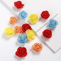 100pcs foam rose artificial flowers diy rose bear throwing petals wedding party decorations proposal valentines day room decors