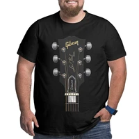 2021 classic gibson popular guitar logo brand cottont shirts for men clothing workout tops oversized t shirt plus size