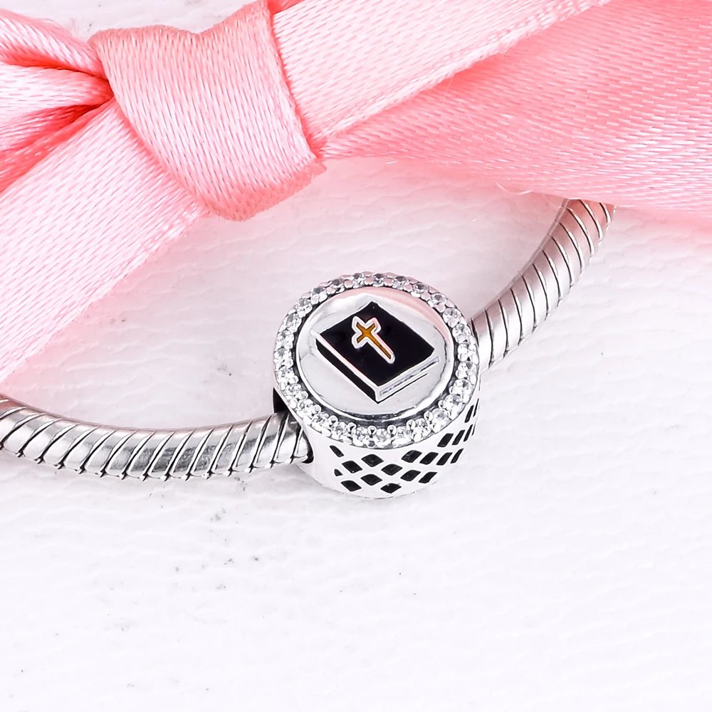 

Fits For 925 Silver Bracelets Power of Prayer Charm DIY Beads For Jewelry Making Summer Ocean Sterling Silver Charms