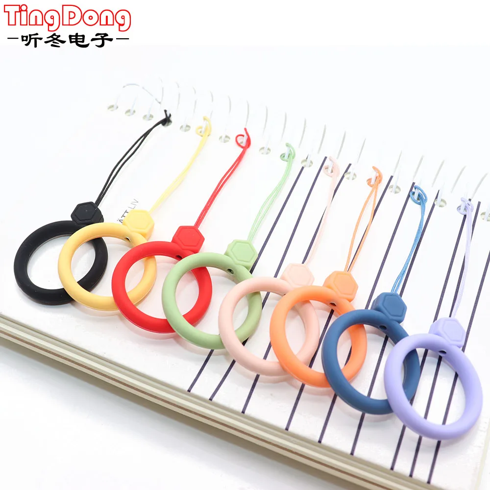 TingDong новый комплект из 2 предметов для девочек силиконовый кулон Мобильный