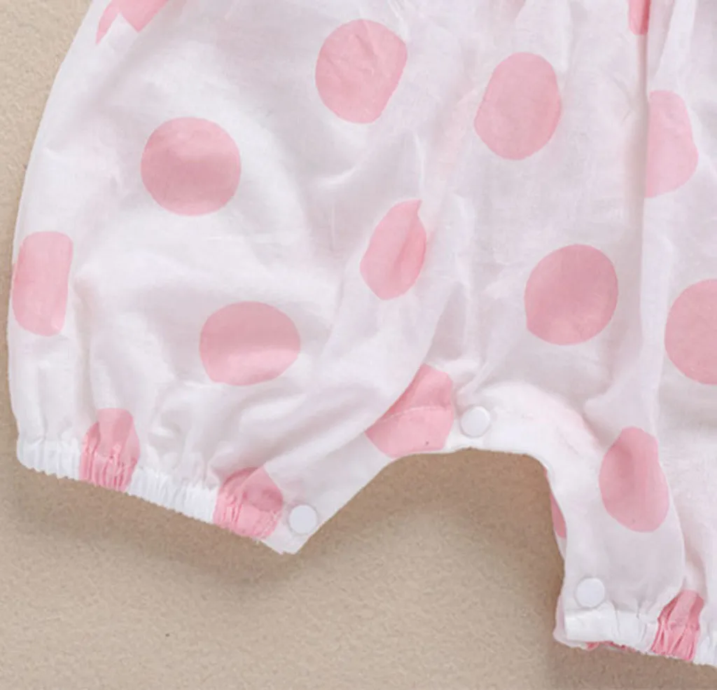 Летняя одежда для девочек комбинезон с бабочкой Панамка новорожденных принтом в