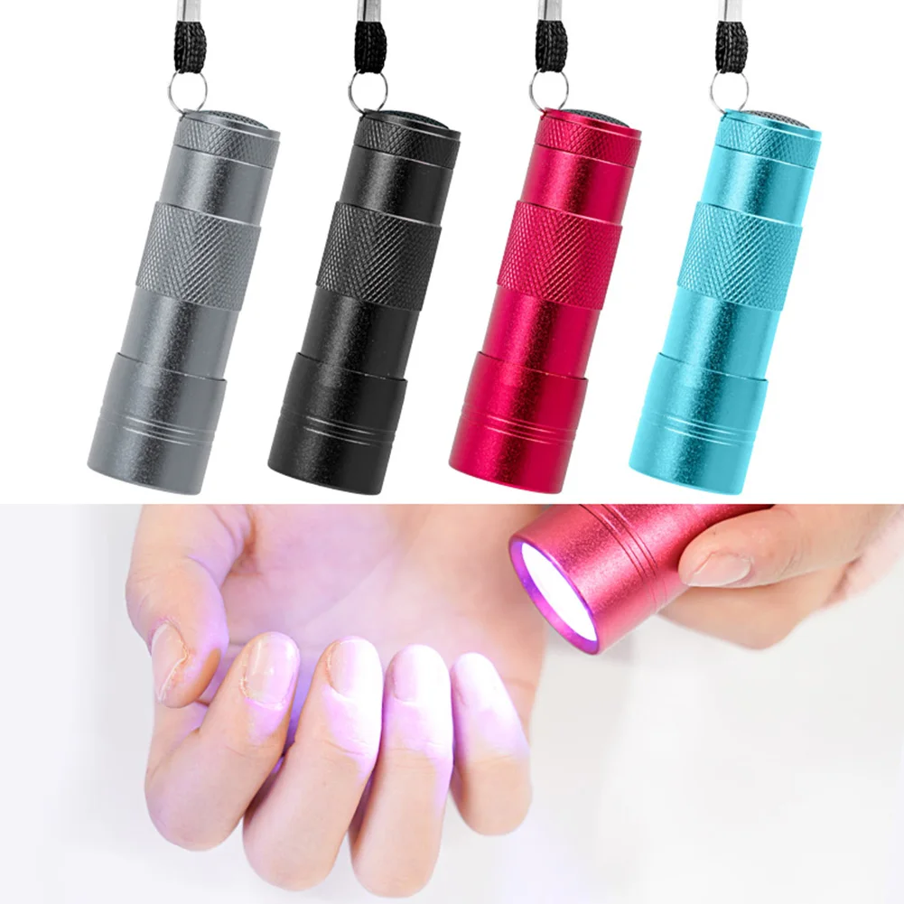 

Dryer Light Fast Curing Auto Sensor Portable LED Mini Flashlight Torch Nail Lamp Quick Drying UV Nail Manicure Tools