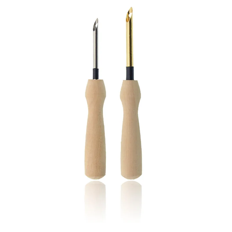 Ручка для вязания и вышивки ручка с деревянной ручкой | Дом сад