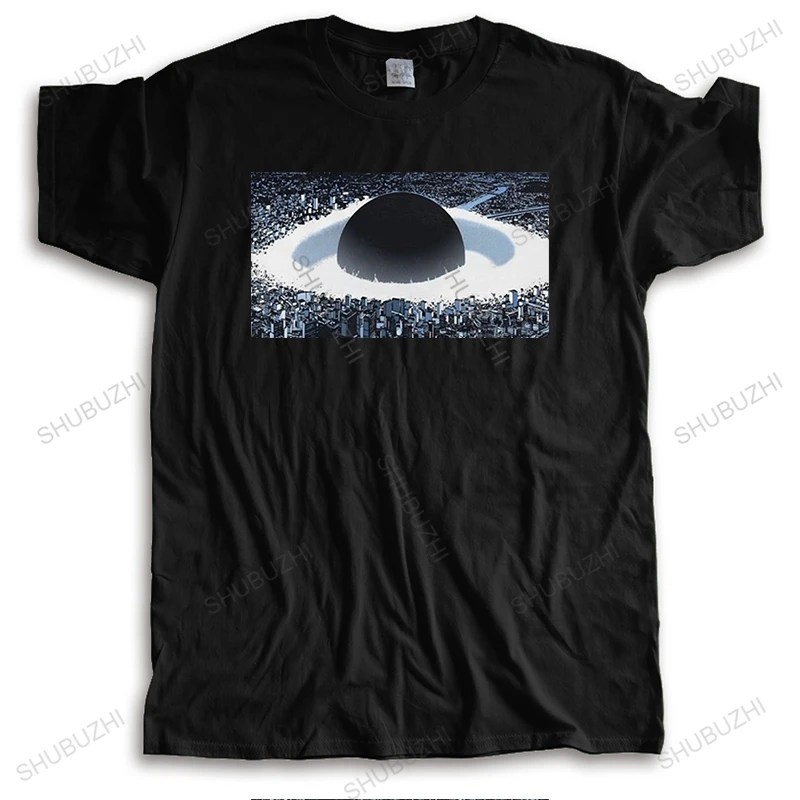 Великолепная Мужская футболка разрушающая Нео Токио футболка с короткими рукавами из чистого хлопка с рисунком в стиле аниме футболка "Ман...