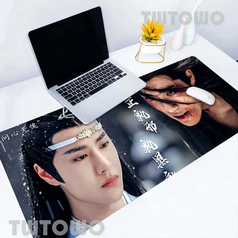 

The Untamed Xiao Zhan Wang Yibo Mouse Pad Custom Computer Mouse Mat Desk Mat MousePad Anti-slip Mice Pad Laptop Mouse Pad