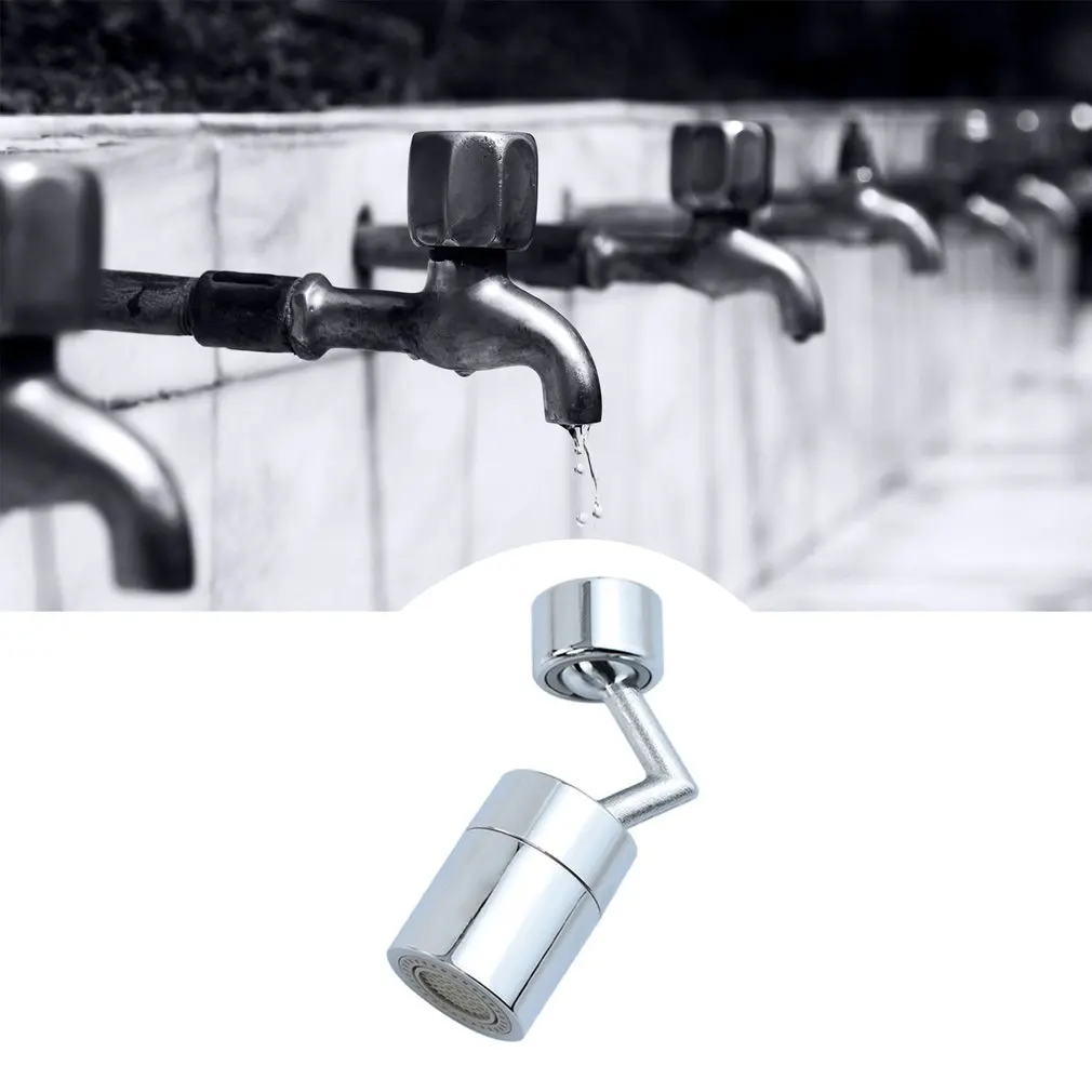 

720 Degrees Universal Splash Filter Faucet Spray Sliver Head Anti Splash Filter Faucet Tap Water Saving Nozzle Sprayer